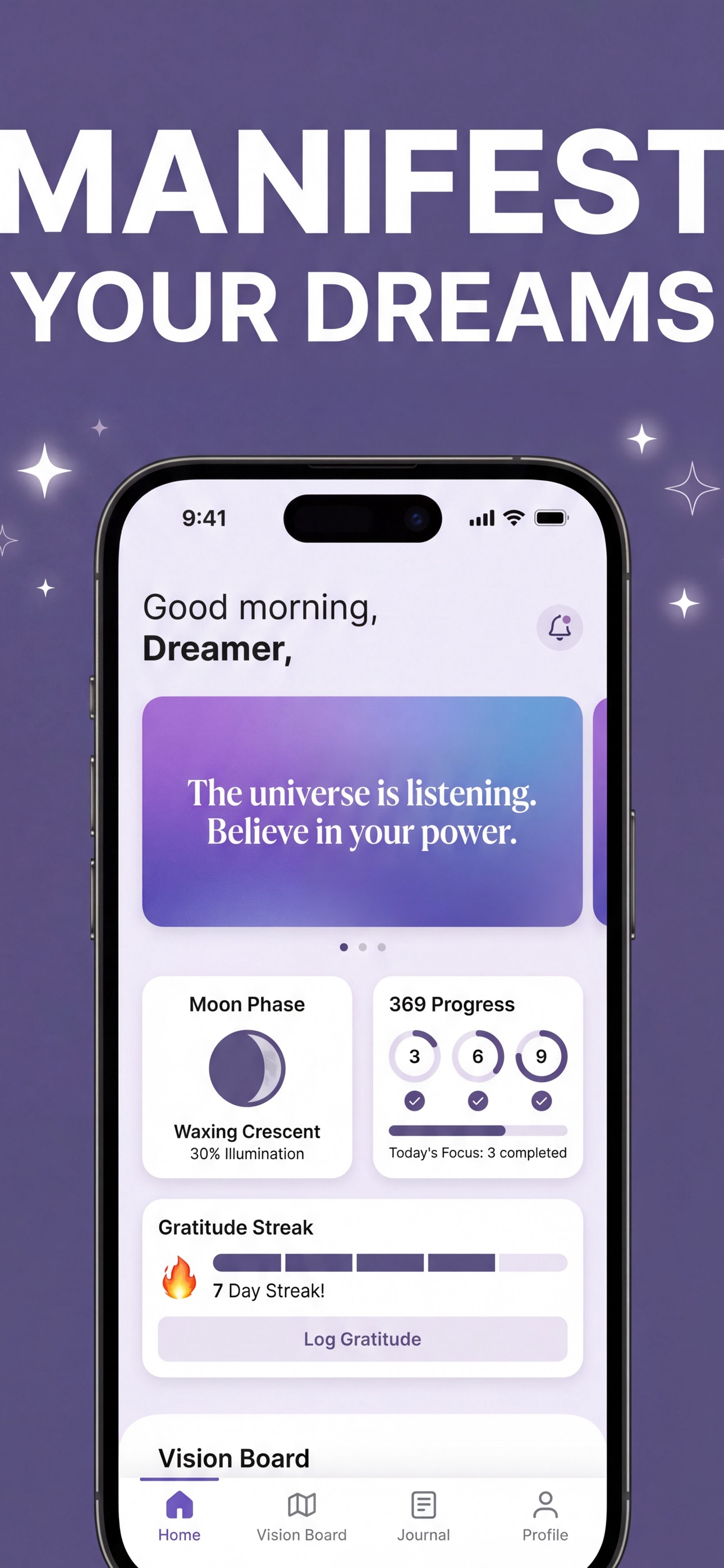 Home screen
